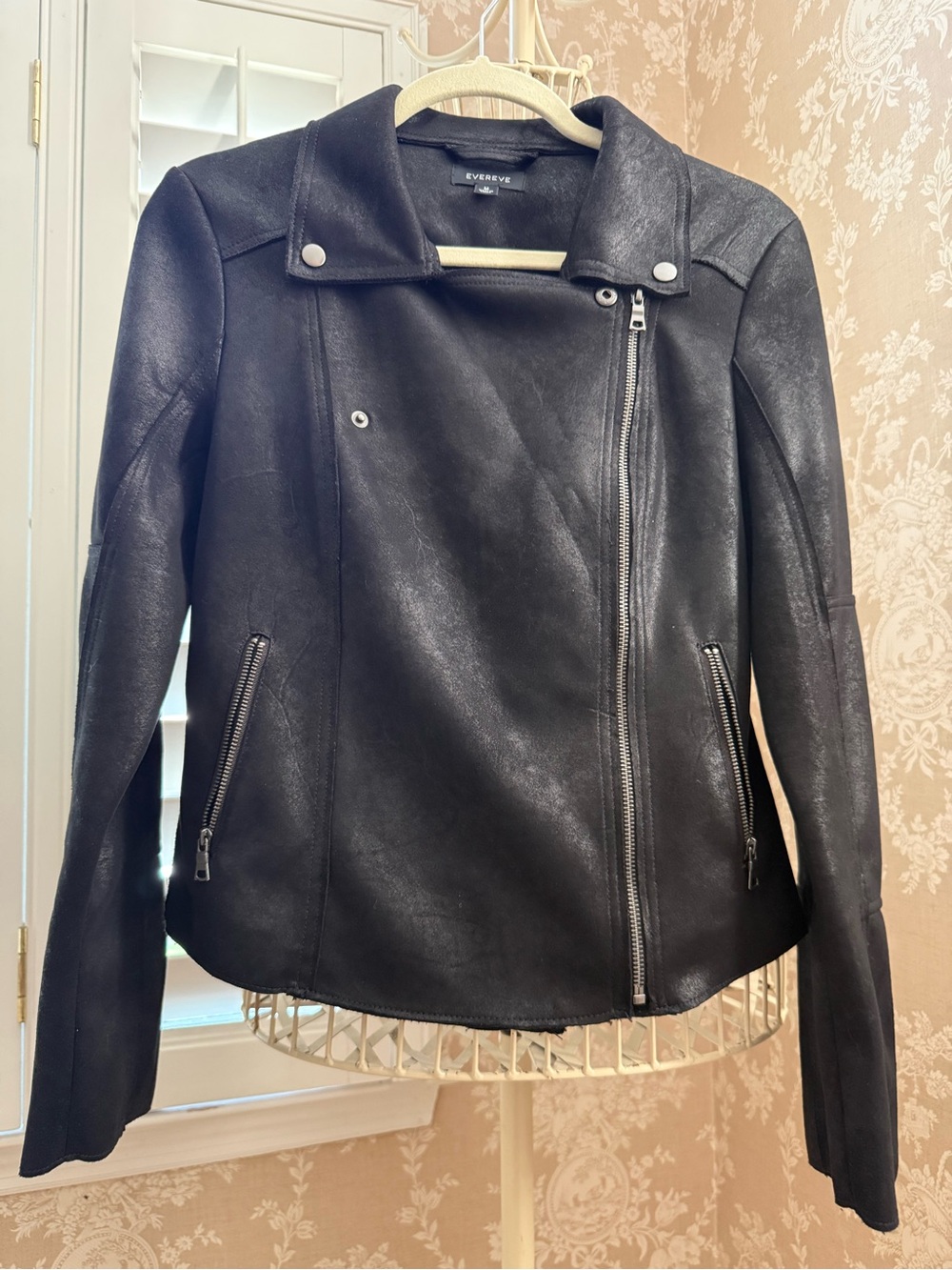 Evereve Black Martin Moto Jacket - Picture 7 of 9